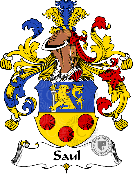 Coat of arms of family Saul