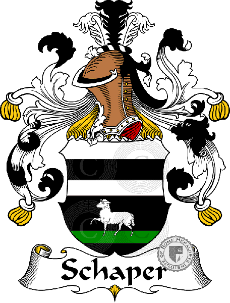 Coat of arms of family Schaper