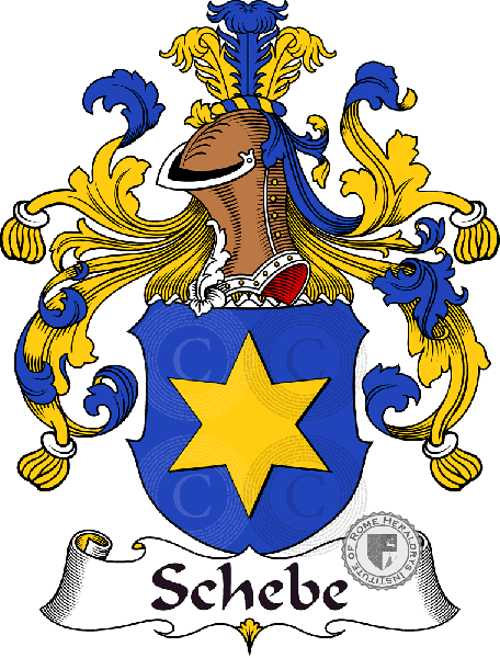 Wappen der Familie Schebe