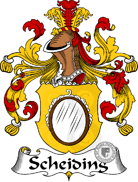 Escudo de la familia Scheiding