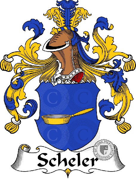 Coat of arms of family Scheler