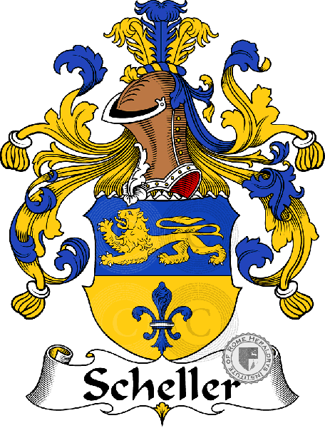 Coat of arms of family Scheller