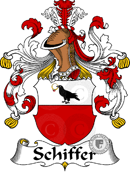 Coat of arms of family Schiffer