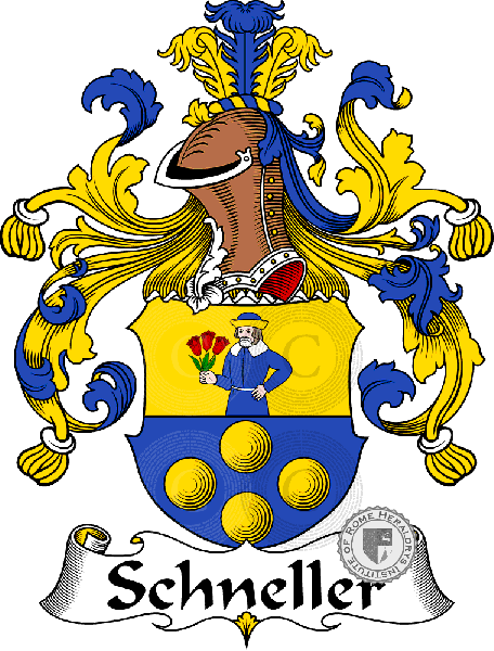 Coat of arms of family Schneller