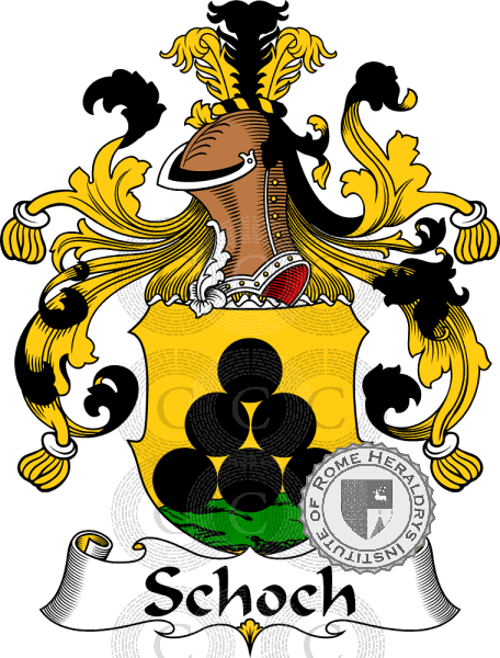 Coat of arms of family Schoch