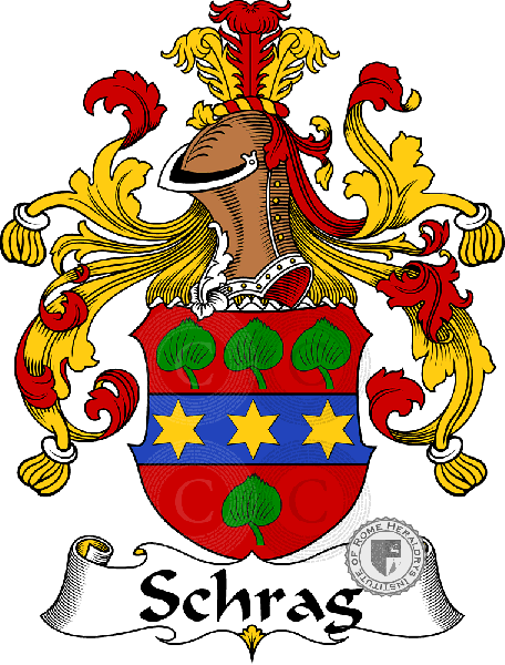 Coat of arms of family Schrag