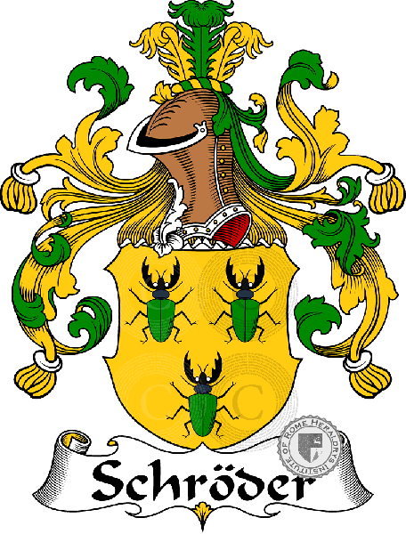 Coat of arms of family Schröder