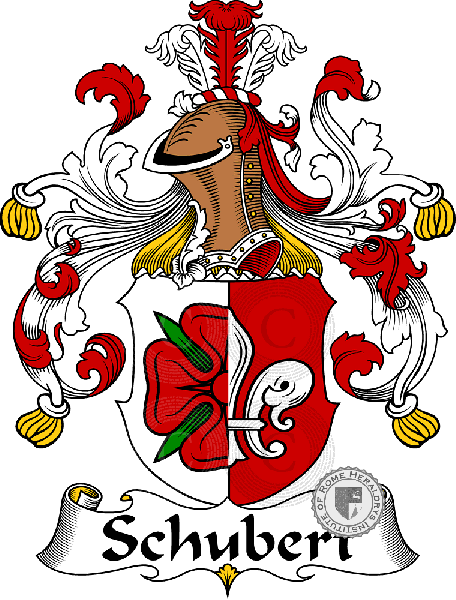 Coat of arms of family Schubert