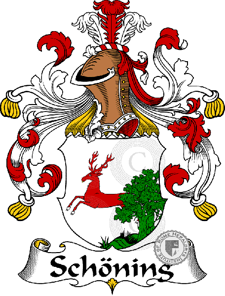 Escudo de la familia Schöning