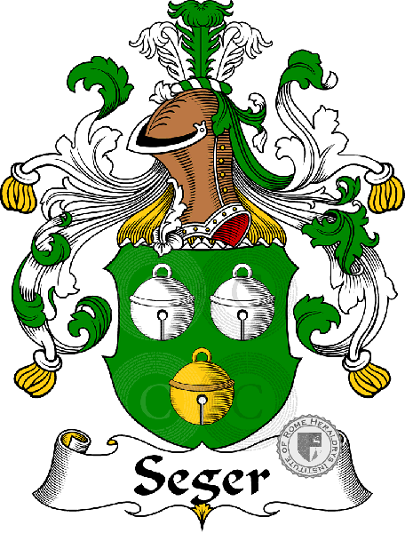 Coat of arms of family Seger