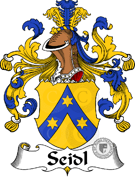 Coat of arms of family Seidl