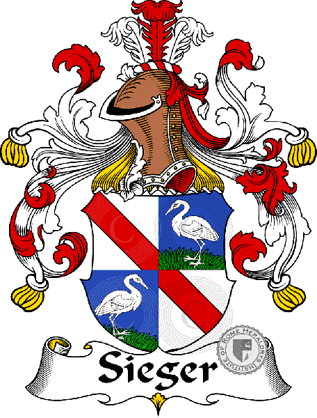 Coat of arms of family Sieger