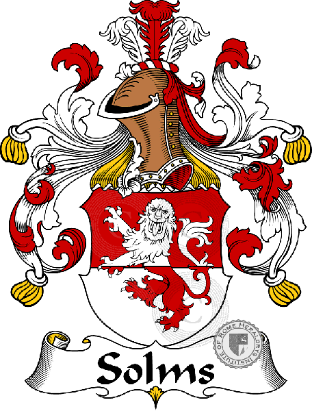 Coat of arms of family Solms