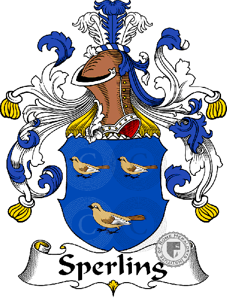 Wappen der Familie Sperling