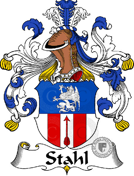 Coat of arms of family Stahl
