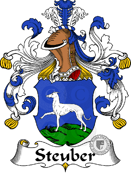 Coat of arms of family Steuber