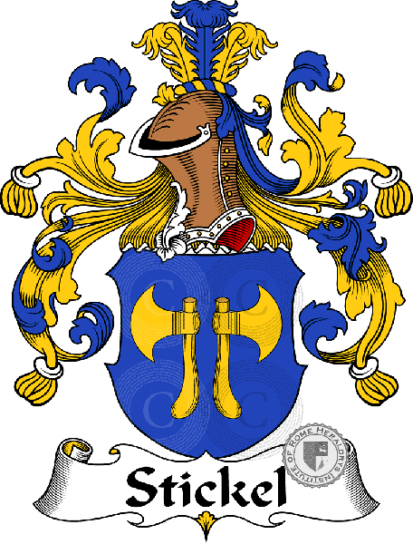 Wappen der Familie Stickel