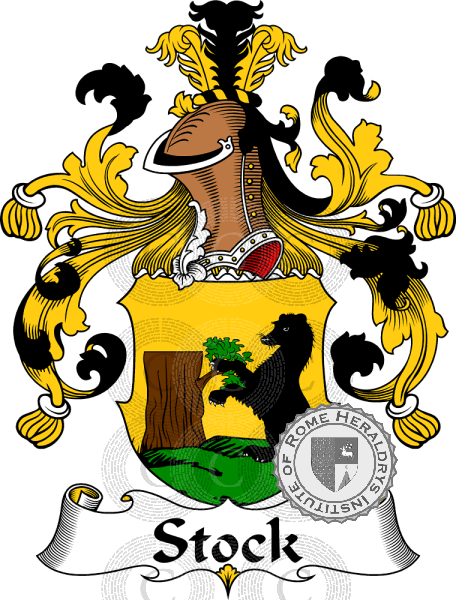 Escudo de la familia Stock