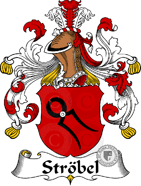 Coat of arms of family Ströbel