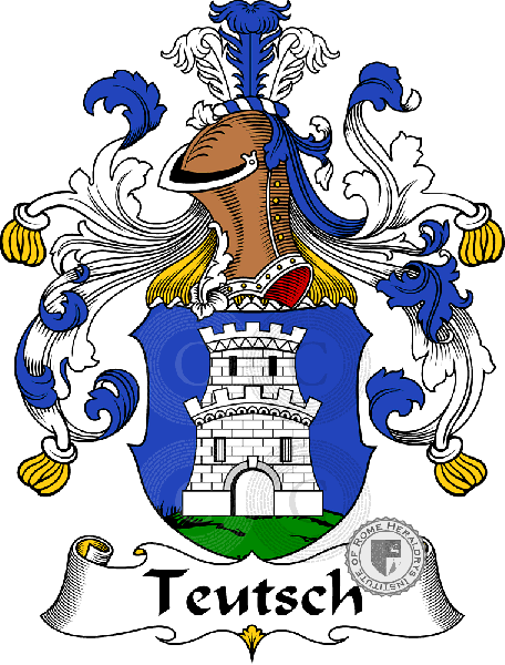 Coat of arms of family Teutsch