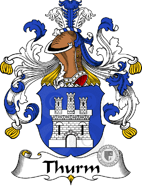 Coat of arms of family Thurm