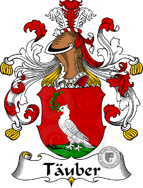Coat of arms of family Täuber