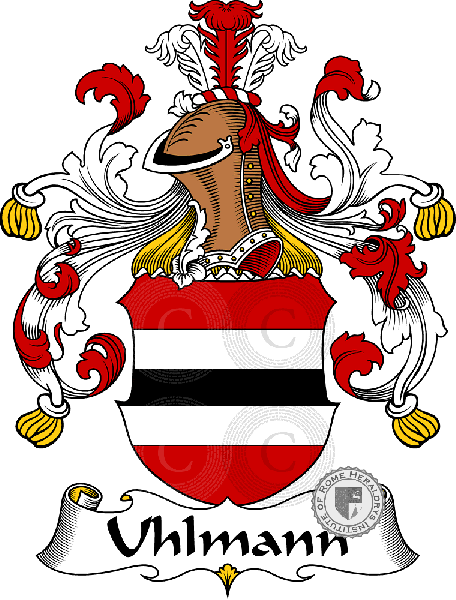 Coat of arms of family Uhlmann
