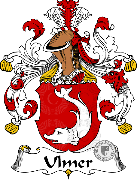Coat of arms of family Ulmer