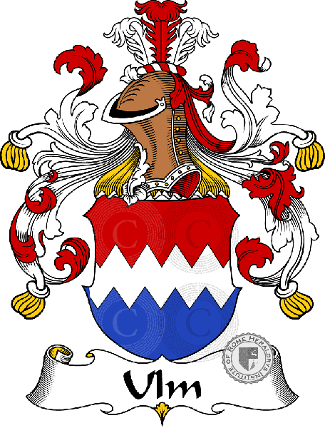 Coat of arms of family Ulm