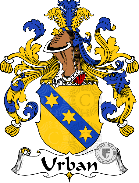 Coat of arms of family Urban