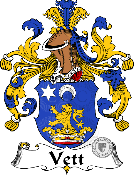 Coat of arms of family Vett