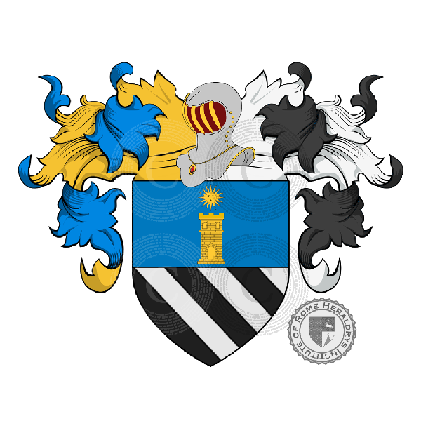 Wappen der Familie Bardesono o Bardessono