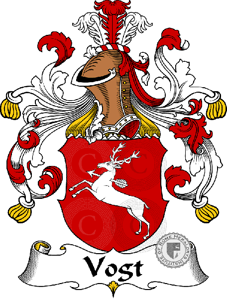 Coat of arms of family Vogt