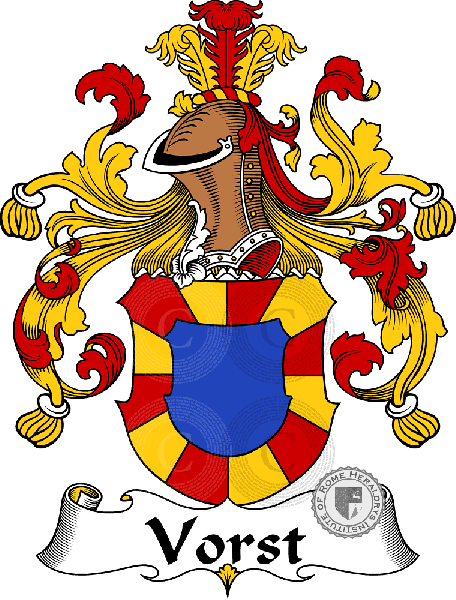 Coat of arms of family Vorst