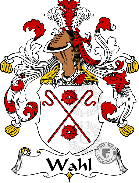 Coat of arms of family Wahl