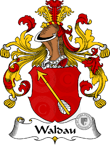 Coat of arms of family Waldau
