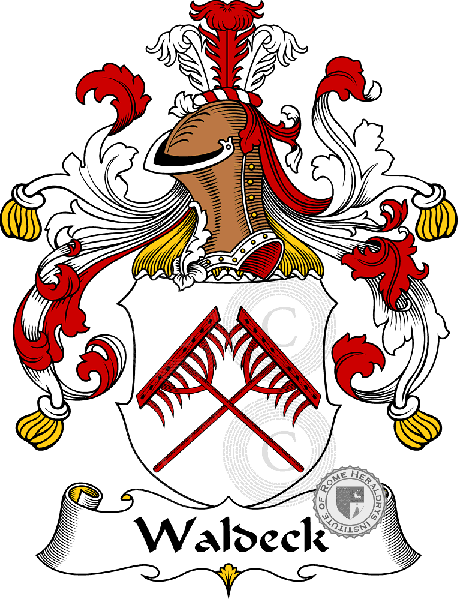 Wappen der Familie Waldeck