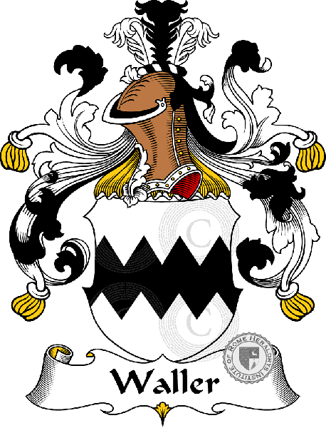 Coat of arms of family Waller