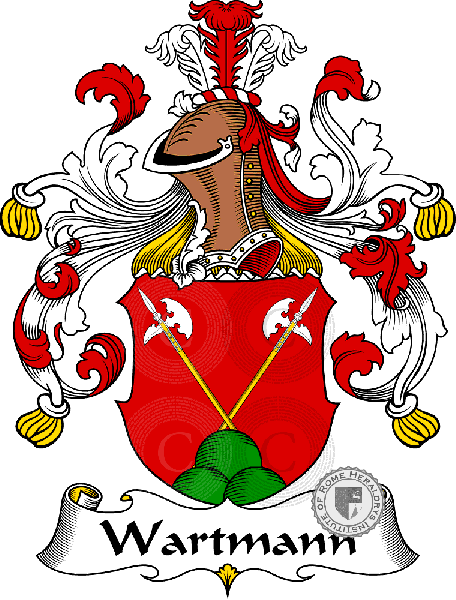 Coat of arms of family Wartmann