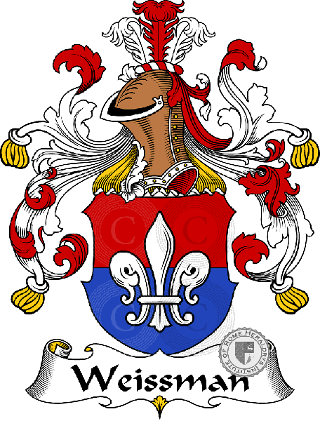 Coat of arms of family Weissmann