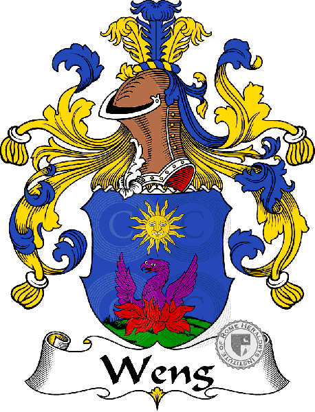 Coat of arms of family Weng