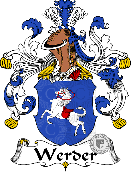 Coat of arms of family Werder