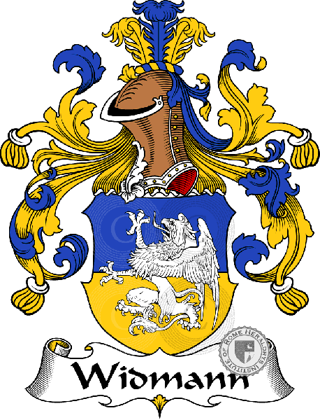 Coat Of Arms Of Family Widmann - Download Crest