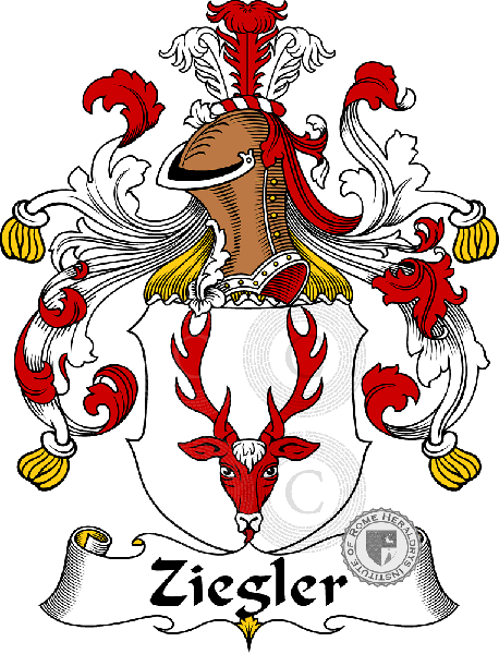 Coat of arms of family Ziegler