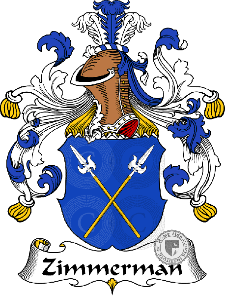 Coat of arms of family Zimmerman