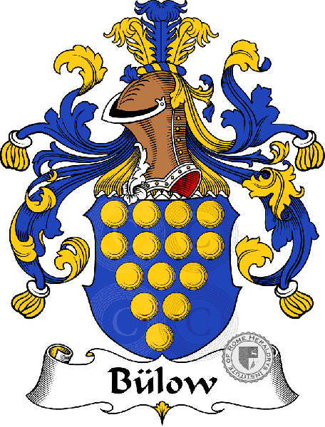 Escudo de la familia Bülow