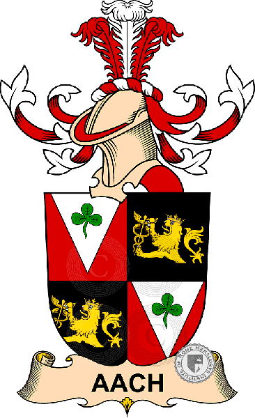 Wappen der Familie Aach
