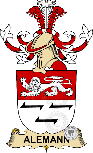 Coat of arms of family Alemann