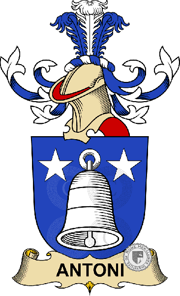 Coat of arms of family Antoni
