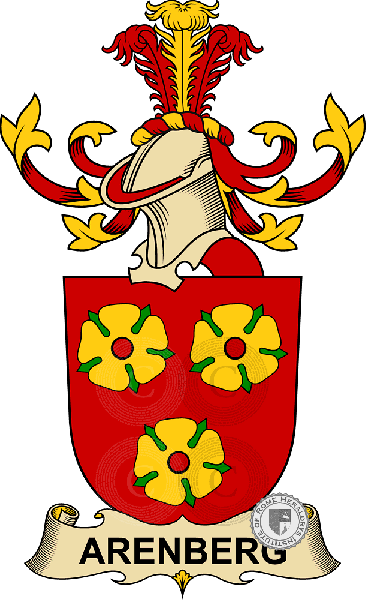 Coat of arms of family Arenberg